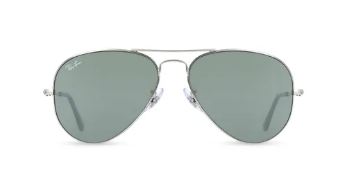 Ray-Ban RB 3025 AVIATOR LARGE METAL Unisex-Sluneční brýle Celoobrubové Pilot Kov-rámy, stříbrná