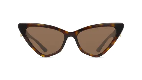 Jimmy Choo 0JC5008 Dámy-Sluneční brýle Celoobrubové Schmal Acetát-rámy, havanna