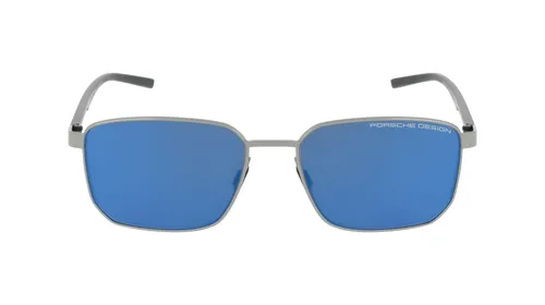 Porsche Design P8982 Páni-Sluneční brýle Celoobrubové Hranatý Kov-rámy, šedá světlá