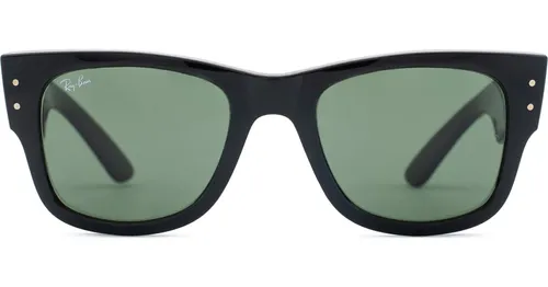 Ray-Ban Mega Wayfarer RB0840S 901/31 51 - firkantet solbriller, unisex, sort