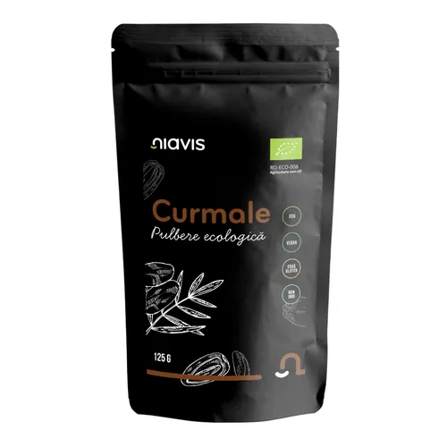 Pulbere Bio de curmale, 125g, Niavis