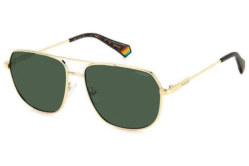 Polaroid PLD6195/S/X J5G/UC Polarized, Polarizační, Zlaté, Materiál 1, Unisex sluneční brýle