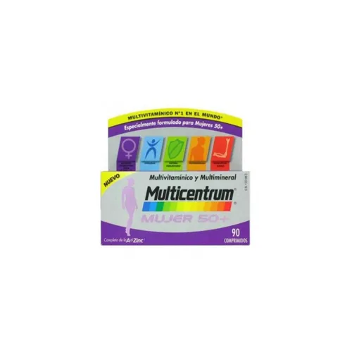 multicentrum mujer 50+ 90 comp