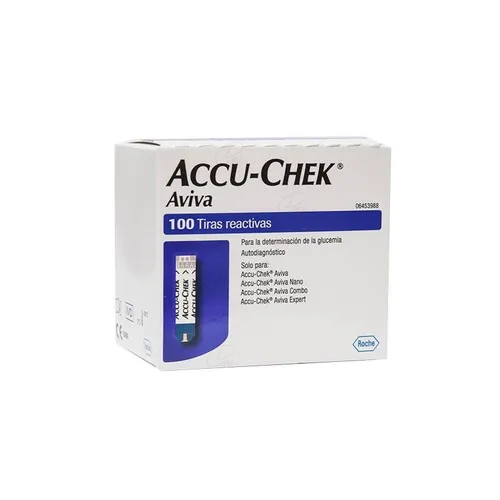 tiras reactivas glucemia 100 u