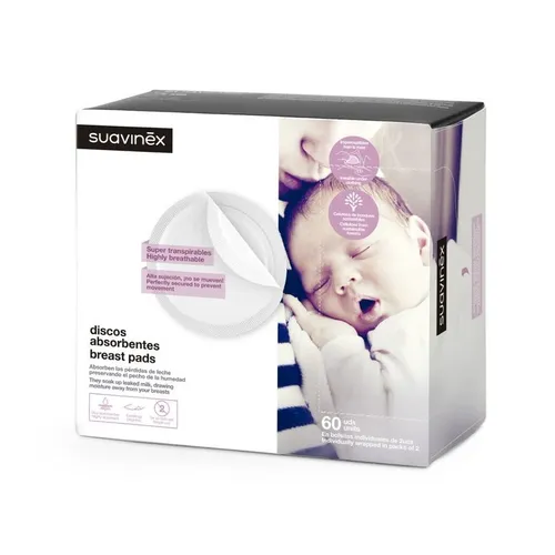 suavinex discos protegesenos nature 60 uds