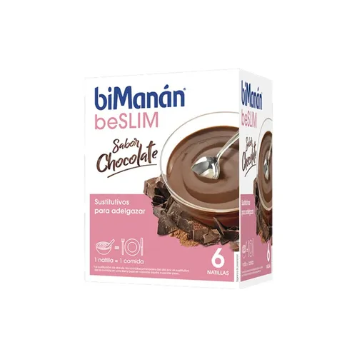 bimanán natilla beslim chocolate 6 sobres