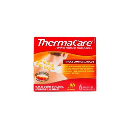 thermacare cuello hombros y muñecas parches 6 uds