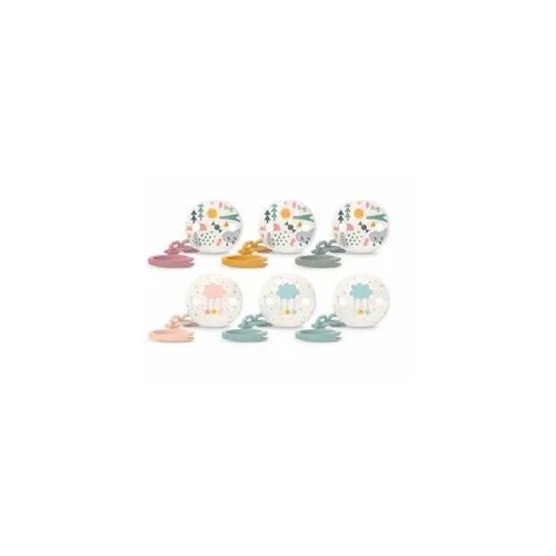 suavinex broche pinza redondo +0m