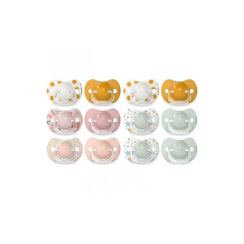 suavinex chupete fisiológico sx pro silicona 6-18 m 2 uds