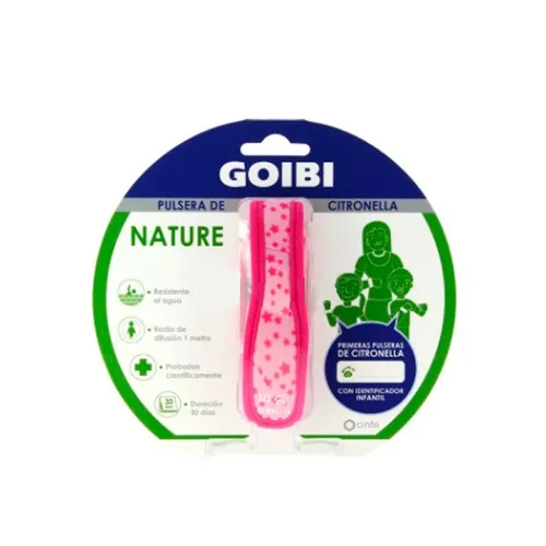 goibi nature pulsera de citronella estrellas