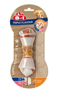 Pochoutka 8in1 triple flavour M (1ks)