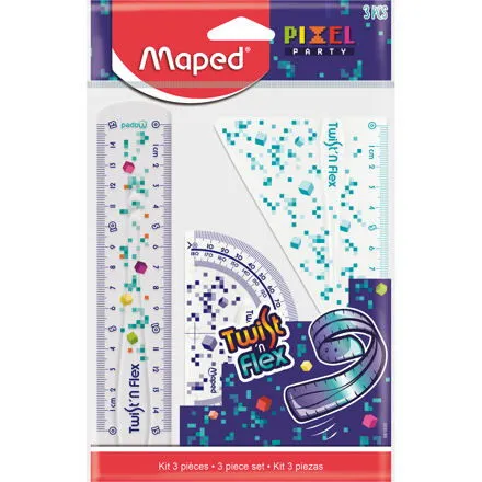 Maped Pixel Party Set 3 rysovacích potrieb Twist'n Flex