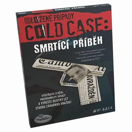 Ravensburger ThinkFun Odložené případy: Smrtící příběh CZ