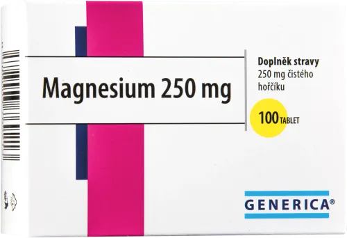 Generica Magnesium 250 mg tbl. 100