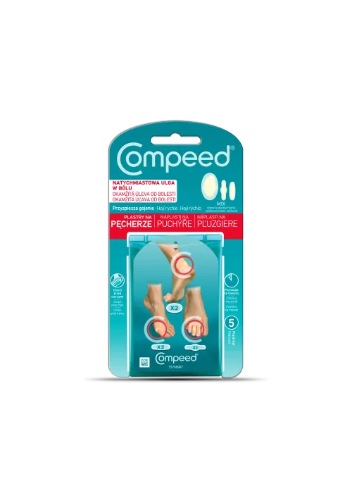 Compeed náplast na puchýře mix 5 ks