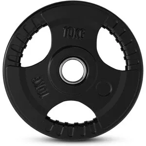 fdfitnessdigital Disco de borracha fitnessdigital tri grip 10kg - 10kg (440104-10)