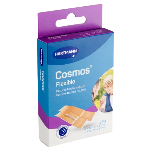 Hartmann Cosmos Flexible elastické textilní náplasti 20 ks
