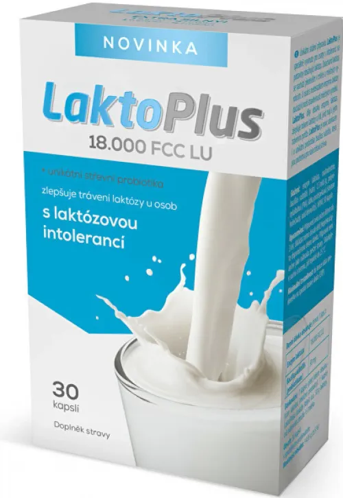 Salutem Pharma LaktoPlus 18.000 FCC LU 30 kapslí
