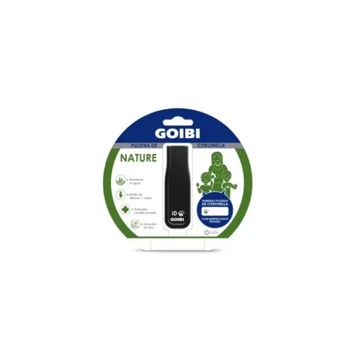 goibi nature pulsera de citronella negra