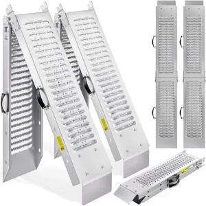 monzana® Auffahrrampe 2er-Set 400kg klappbar