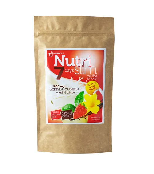 NutriSlim vanilka-jahoda 210g