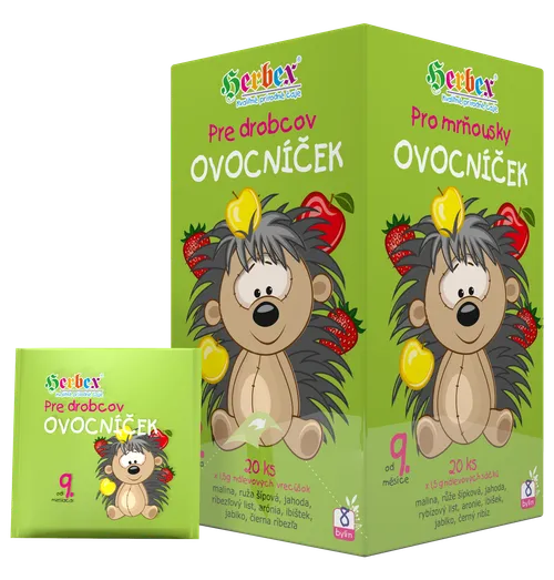 HERBEX Ovocníček pro mrňousky od 9.m. n.s.20x1.5g