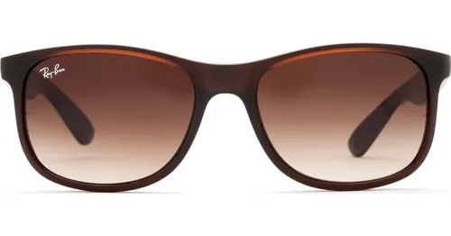 Ray-Ban Andy RB4202 607313 55 - cuadradas gafas de sol, unisex, marrón