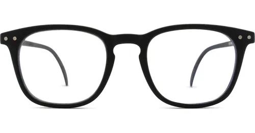 Izipizi Screen Junior #E Black (für 5 - 10 Jahre) - blaufilter Brillen [Computerbrillen], quadratisch, kinder, schwarz