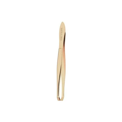 pinzas depilar beter p cangrejo dorada 7.8 cm