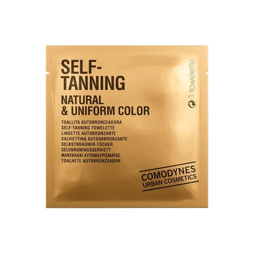 comodynes self-tanning color uniforme natural 8 toallitas