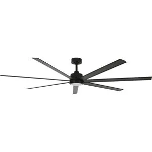 kaiserkraft Ventoinha de teto Lucci air Atlanta II, incl. comando à distância, preto