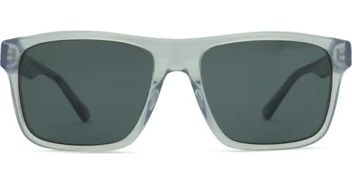 Emporio Armani EA 4232 617787 57 - cuadradas gafas de sol, hombre, gris