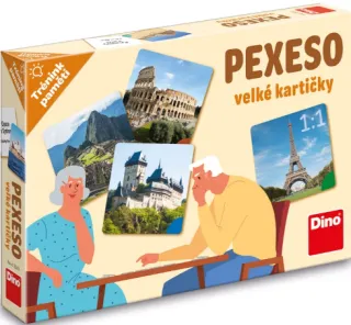 Pexeso památky velké kartičky