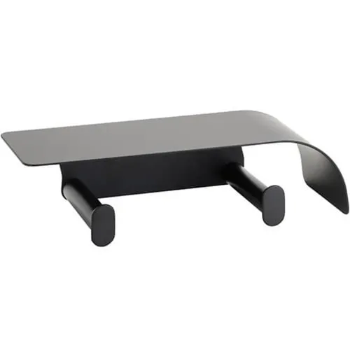 Držiak toaletného papiera BEMETA ORGANIC BLACK čierna 167112160