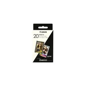 Canon ZINK    5x7.6cm   Brilho   290gr   20 folhas