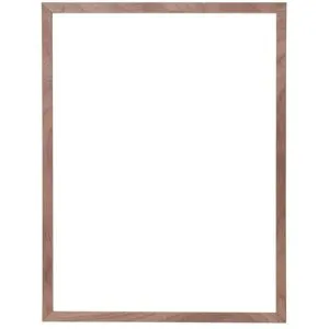 Focus Soul veneer, plexiglas fotoram, Walnut - 40x60  cm