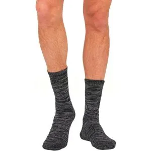 Boody Bambus Sokker Gråflekkete Str. 39/45 Work Boot - 1 Stk