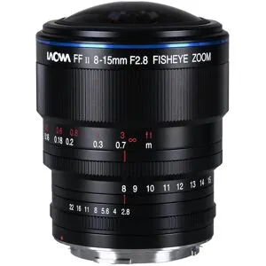Laowa 8-15mm f/2,8 Fisheye, för Canon RF-fattning (fullformat)