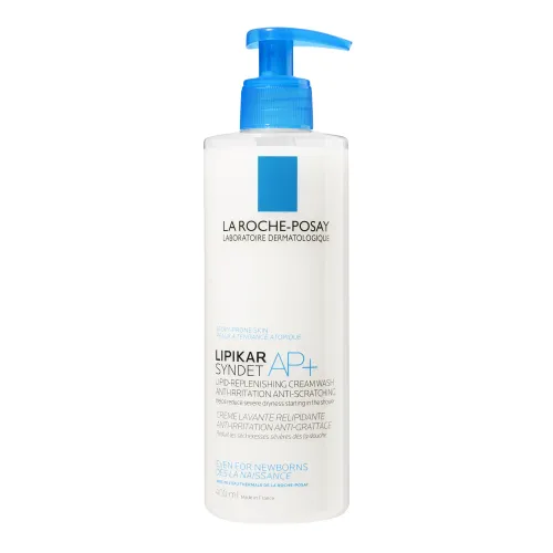 La Roche Posay Lipikar Syndet krémový sprchový gel proti podráždění 400 ml + Relipidační krémový sprchový gel 400 ml