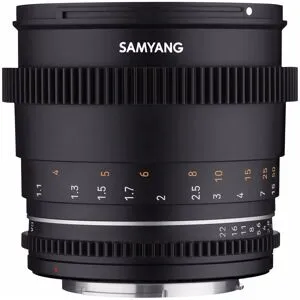 Samyang 85mm T1,5 VDSLR MK2, för Micro 4/3