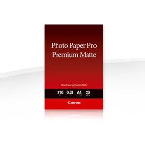 Canon A4 Photo Paper Pro Premium Matte, PM-101, 20 ark, 210g/m2