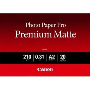 Canon A2 Photo Paper Pro Premium Matte, PM-101, 20 ark, 210g/m2