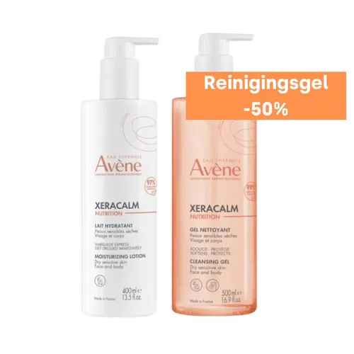 Avene Xeracalm Nutrition Melk 400ml + gel 500ml