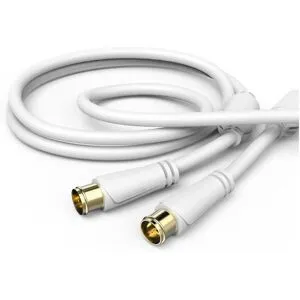 Hama SAT-Anschlusskabel QUICK beids.F-Stecker 1,5m TV-Antennenkabel 100dB