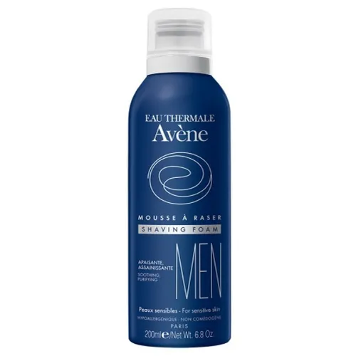 Avène Uomo Eau Thermale Mousse da Barba 200 ml Nuova Formula