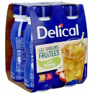 Delical Boisson Fruitee Pomme 4x200ml