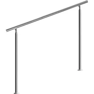 monzana® Treppengeländer Edelstahl 150cm