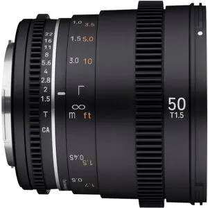 SAMYANG 50mm T1.5 VDLSR MK2 Canon RF