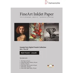 Hahnemühle Photo Testpaket Matte FineArt smooth, A3+