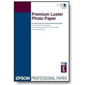 Epson A2 Premium Luster Photo Paper, 25 ark, 250g/m2